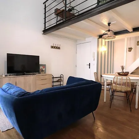 아파트 Cocon En Duplex Arenes Gare